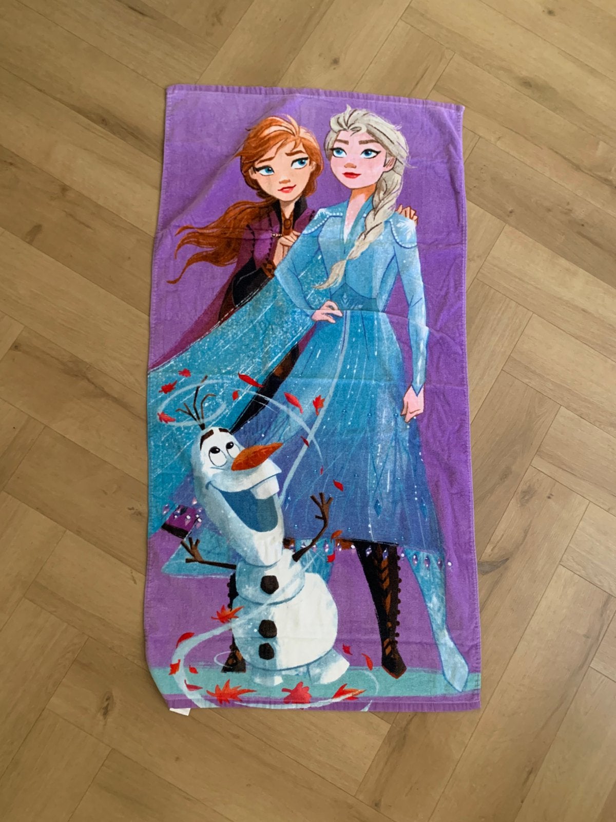 Frozen badlaken zgan, Ophalen of Verzenden, Zo goed als nieuw, Meisje, Zwem-accessoire