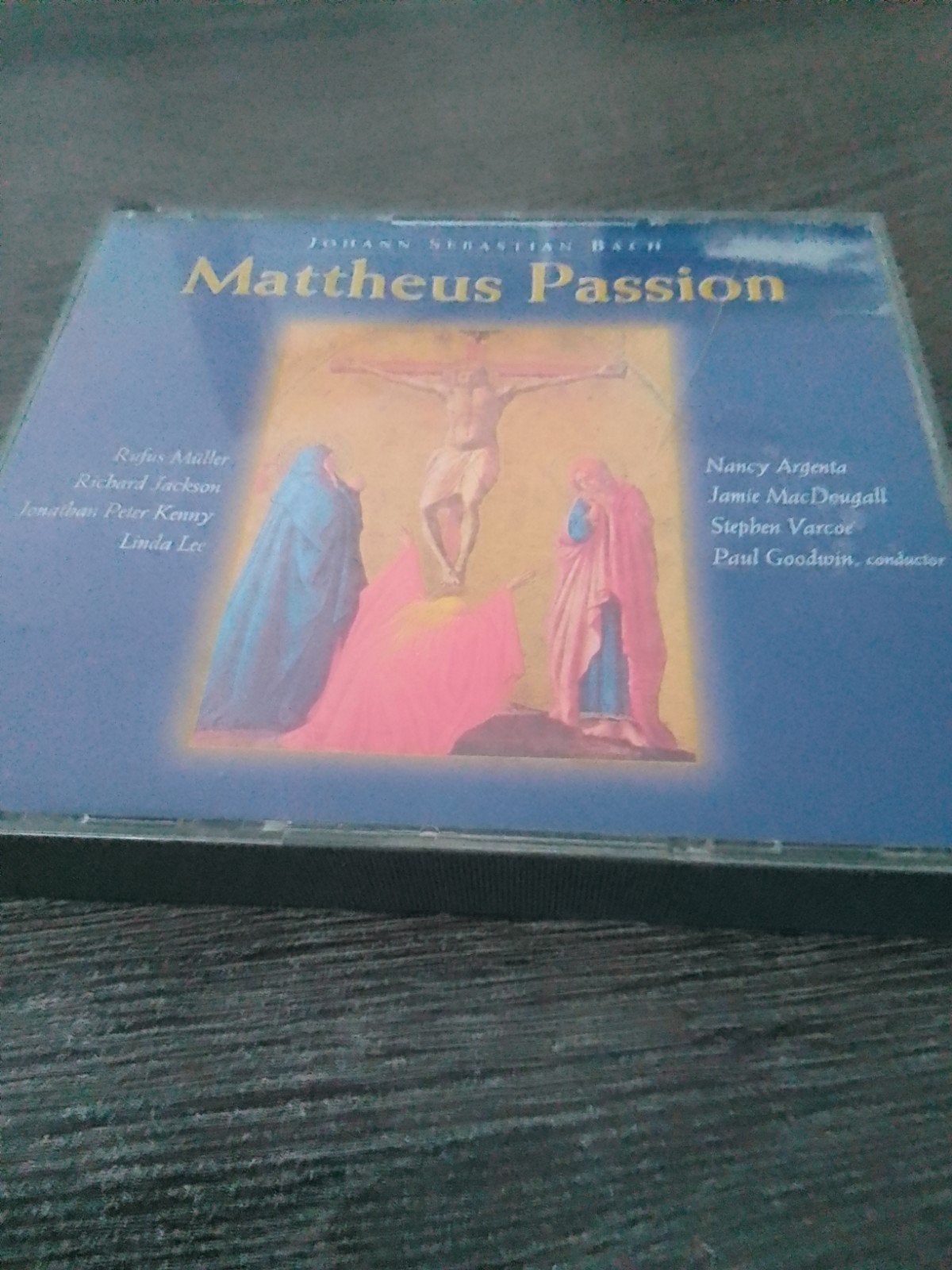 Johann Sebastian Bach - Matthäus Passion (Dubbel CD), Ophalen, Inclusief boekje, Zo goed als nieuw, Oratorium