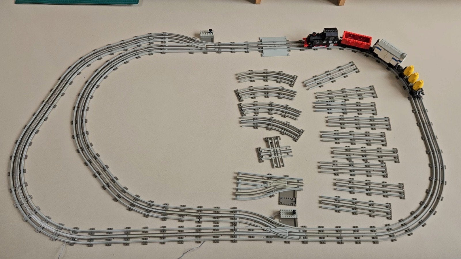 Lego 7730 Electric Goods Train 12V incl Loc+Trafo+ orig doos, Ophalen, Gebruikt, Lego, Complete set