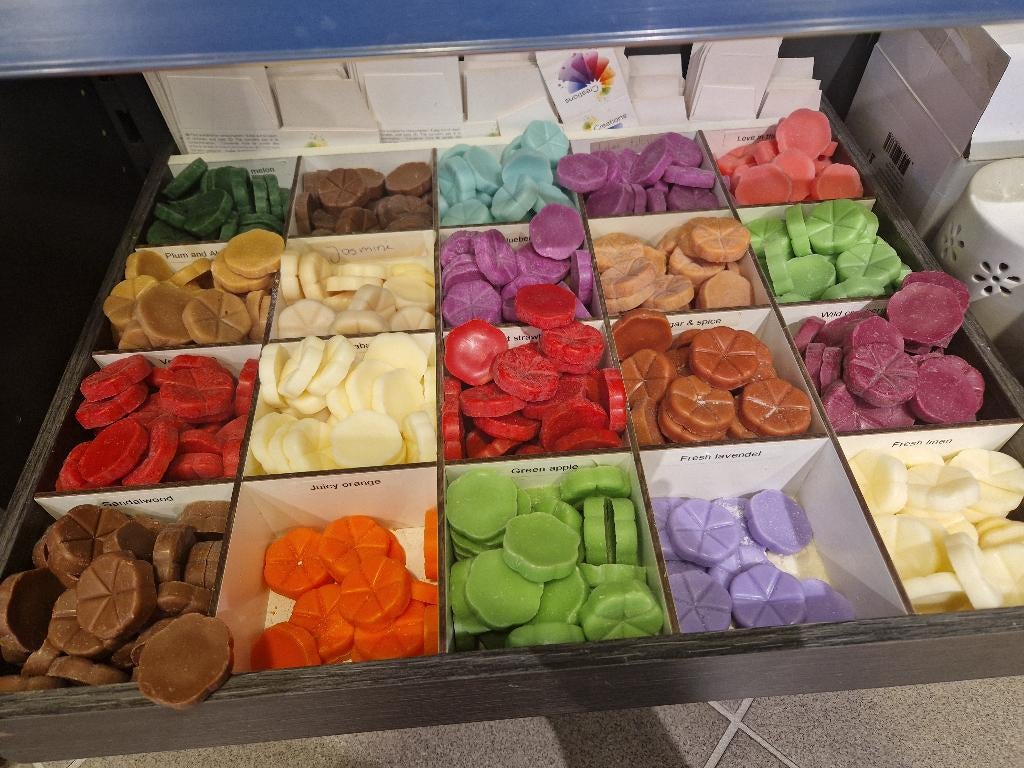 Wax geurchips, Ophalen, Overige materialen, Crème, Nieuw