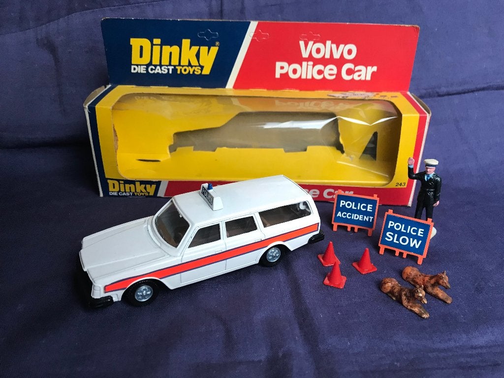 Dinky Toys 243 Volvo 265 police car, Ophalen of Verzenden, Nieuw, Auto