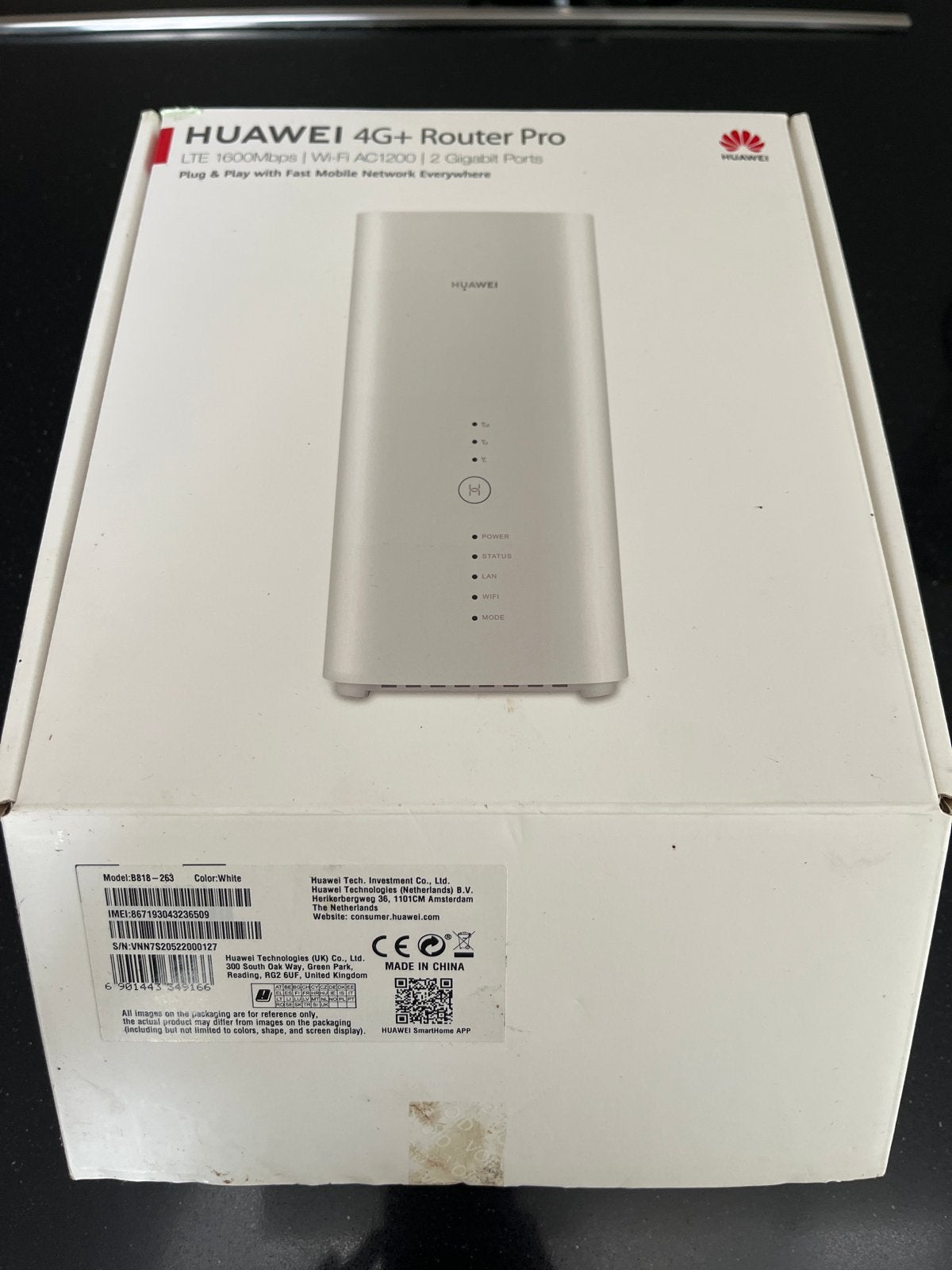 Huawei 4G+ Router Pro, Ophalen of Verzenden, Zo goed als nieuw, Router
