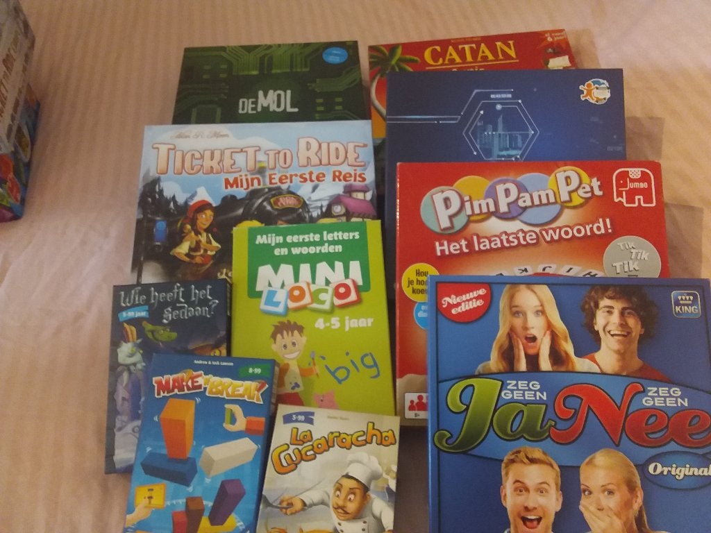 DIVERSE SPELLEN, Ophalen
