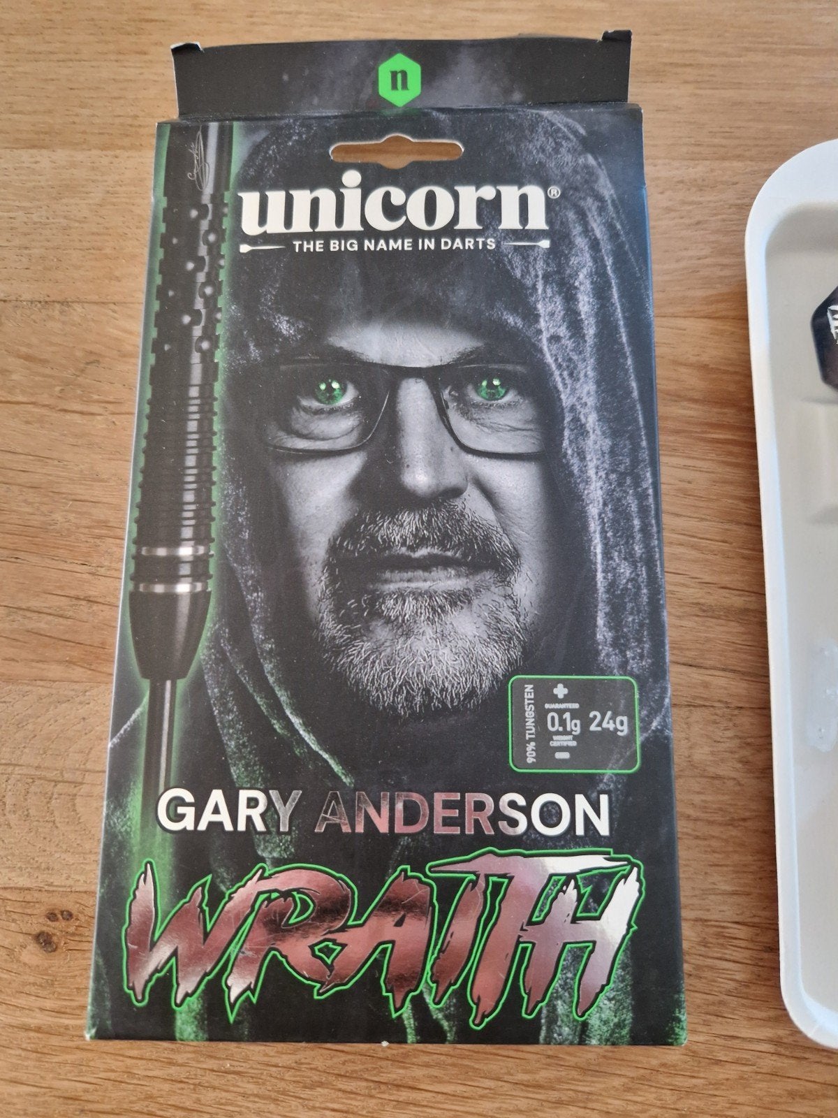 Unicorn Wraith Gary Anderson Phase 6 Darts 24g, Sport en Fitness, Darts, Verzenden, Zo goed als nieuw, Pijlen