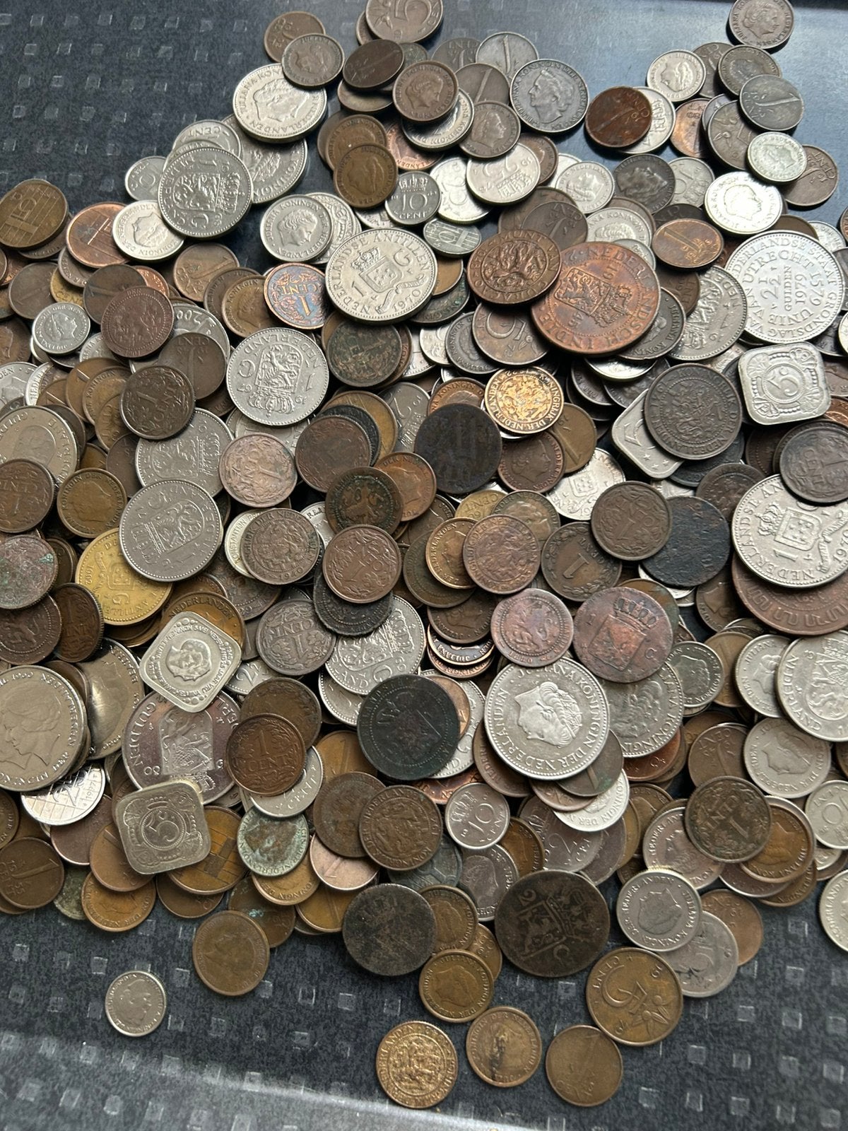 1,7 kg aan munten uit Nederland en de Antillen, Ophalen of Verzenden