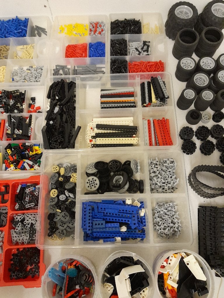 Technisch Lego, Ophalen, Gebruikt