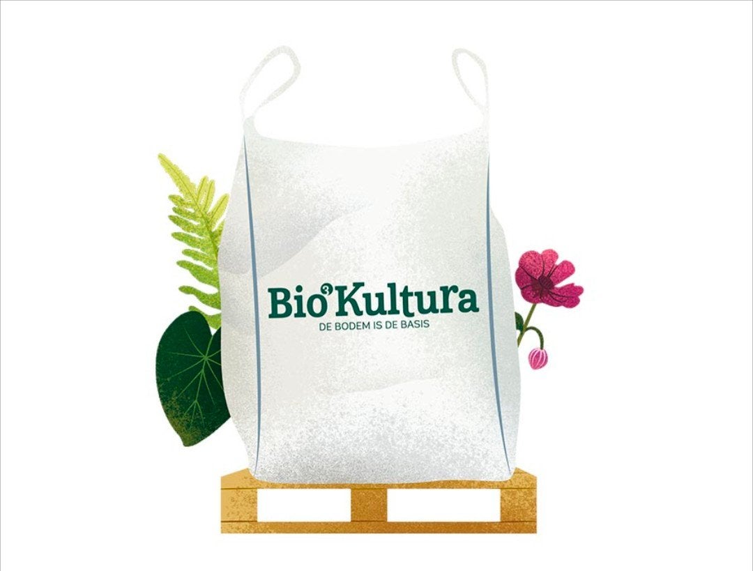 Big Bag / Plastic zak voor 1 ton tuinaarde (leeg), Ophalen