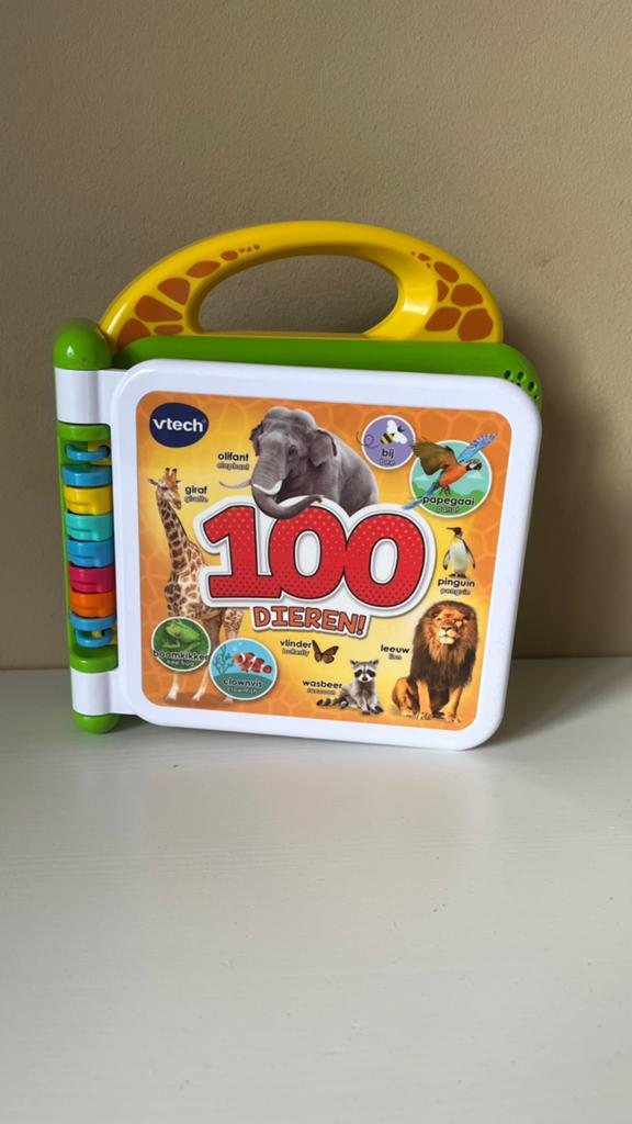Vtech 100 dieren geluidenboek, Kinderen en Baby's, Speelgoed | Vtech, Ophalen of Verzenden, Zo goed als nieuw, 6 maanden tot 2 jaar