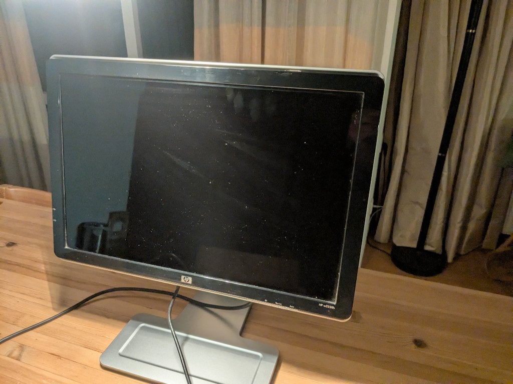 HP 2228h monitor, Ophalen, HP, Onbekend, TN
