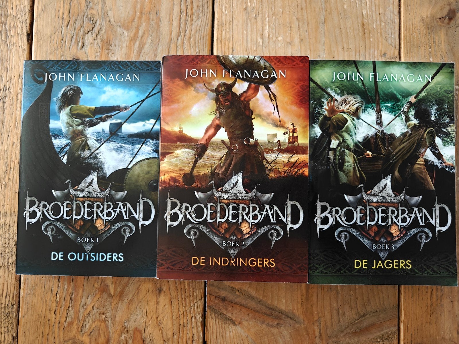 3 Delen van de serie: Broederband., Boeken, Ophalen of Verzenden