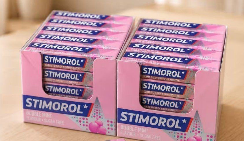 PARTIJ STIMOROL BUBBLE MINT SMAAK 14Gr, ., Nieuw, Ophalen of Verzenden, .