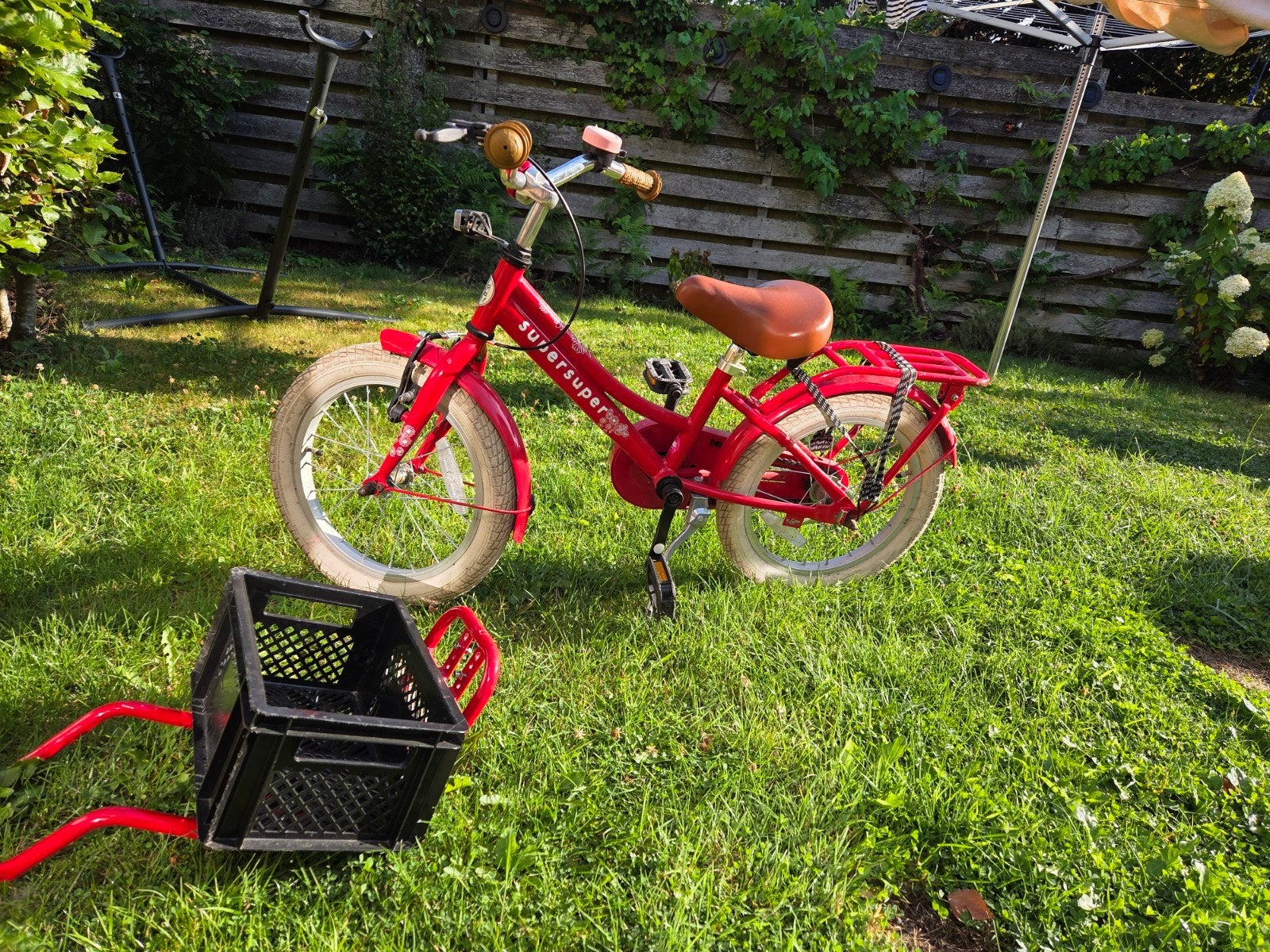 16 inch fiets, Fietsen en Brommers, Fietsen | Kinderfietsjes, Ophalen, Terugtraprem, Supersuper, 16 tot 20 inch