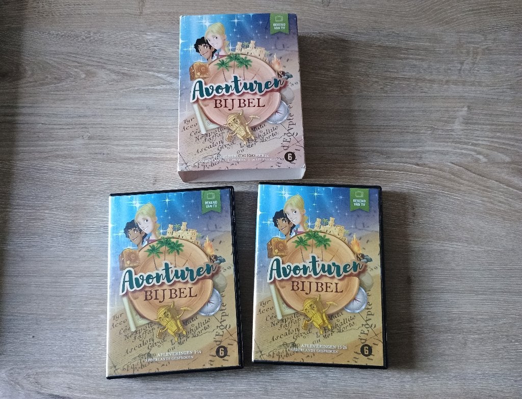 dvd chi rho avonturen bijbel complete serie set neema 2017, Cd's en Dvd's, Vanaf 6 jaar, Ophalen of Verzenden, Gebruikt, Europees