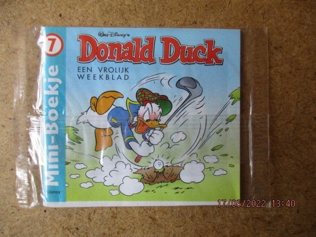adv6703 donald duck mini 7 in seal, Eén stripboek, Ophalen, Nieuw