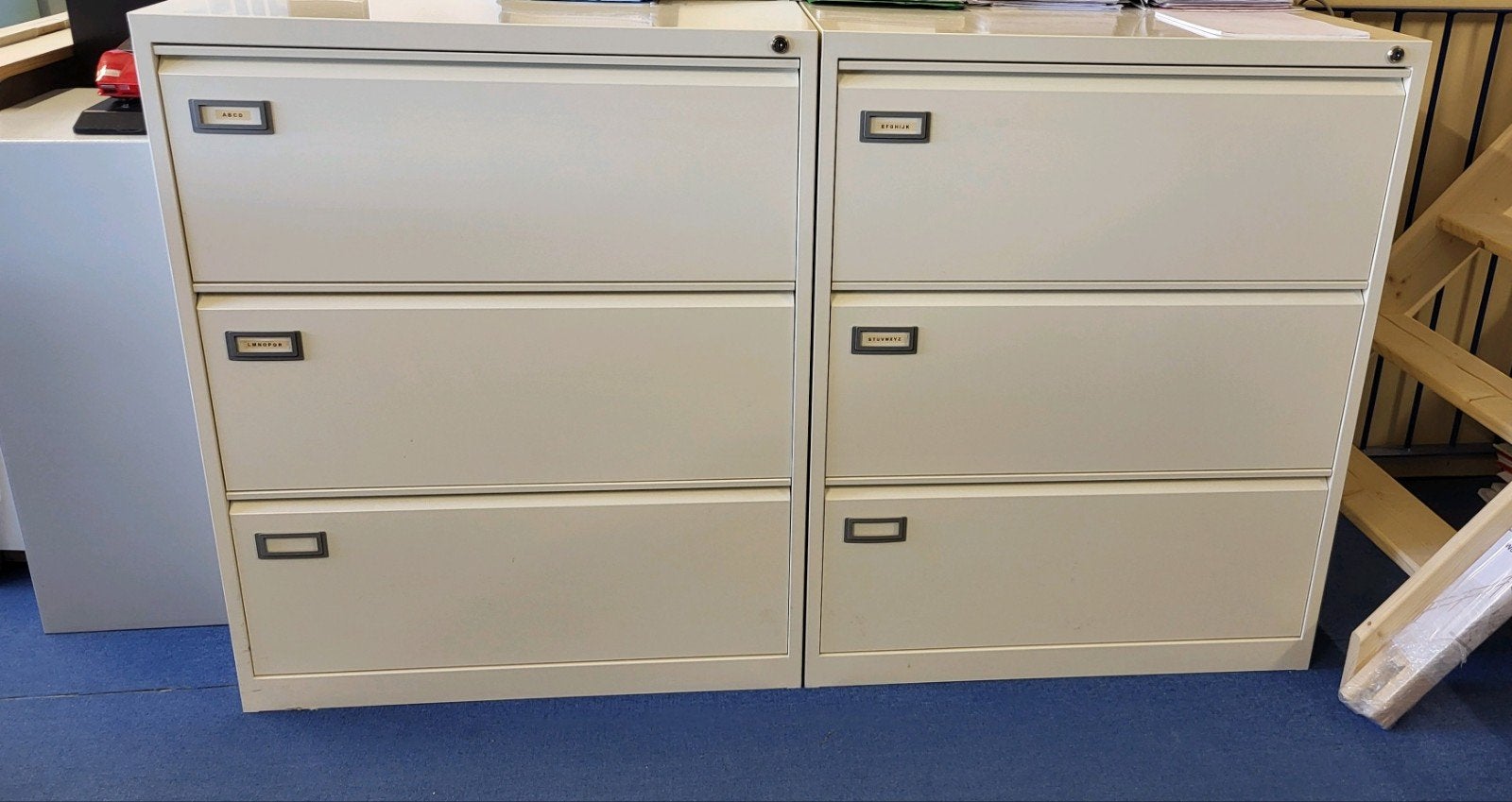 dossier kast, Huis en Inrichting, Ophalen, 25 tot 50 cm, Met slot
