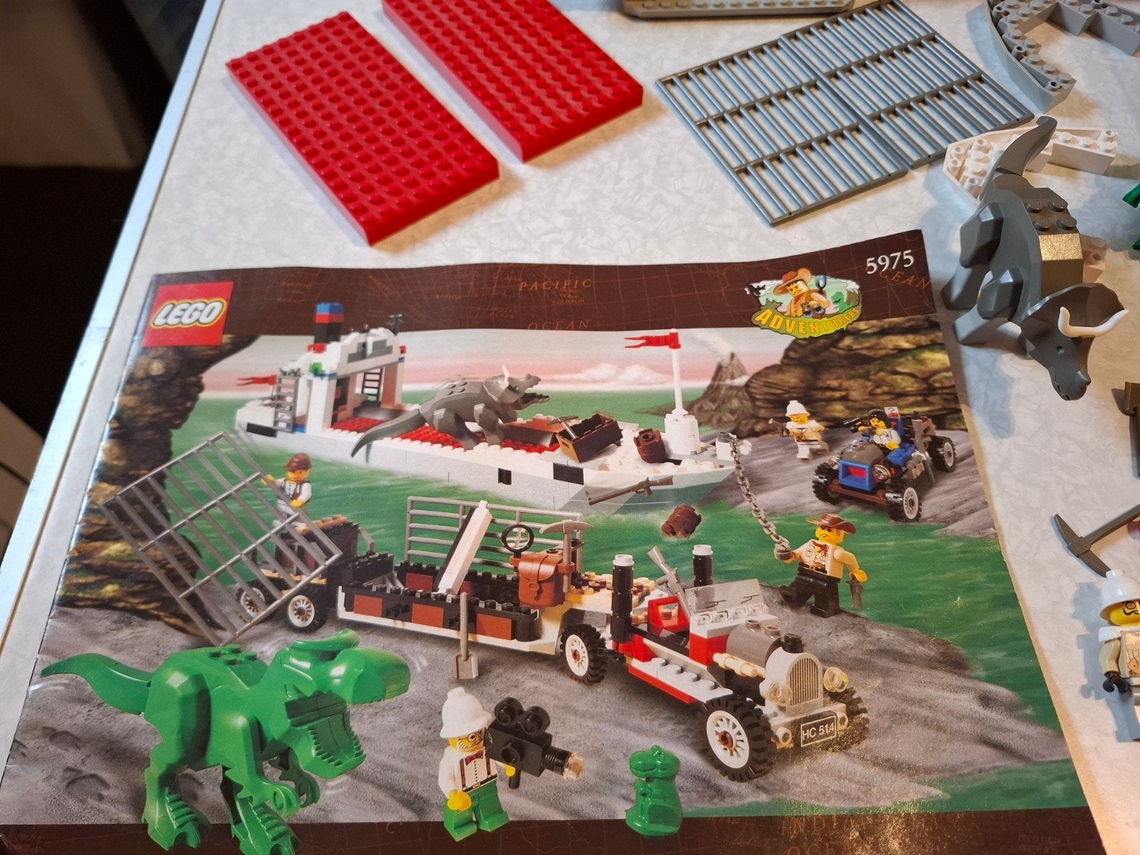 Lego Adventures 5975  T Rex Transport, Ophalen of Verzenden