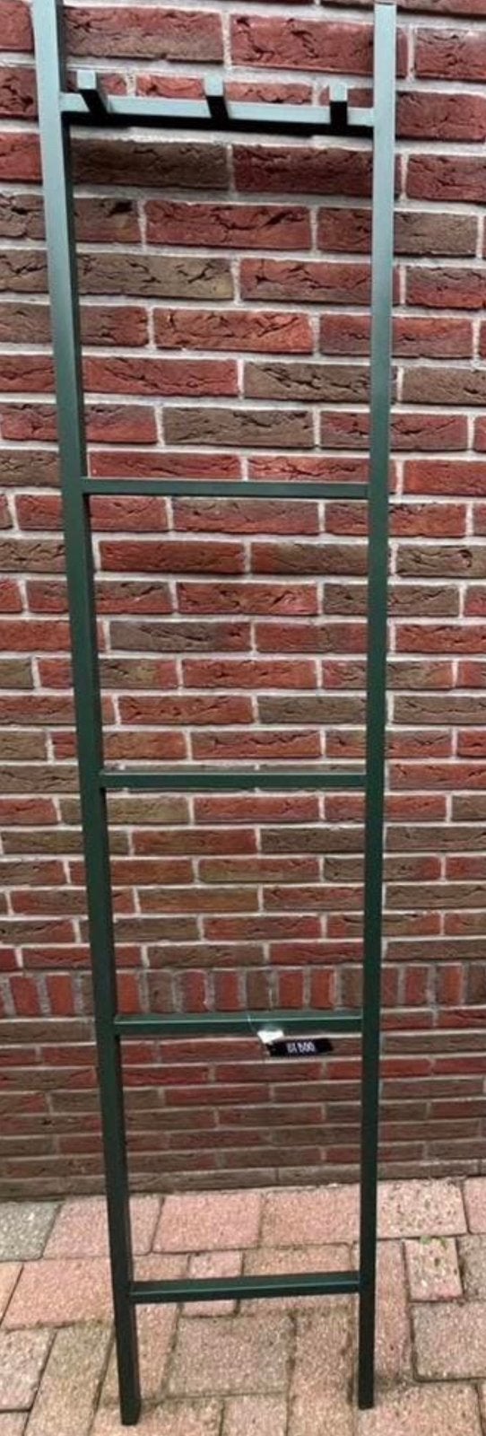 By boo decoratie stalen  trapje zeer goede staat, Ophalen, Groen, Overige materialen, Zo goed als nieuw