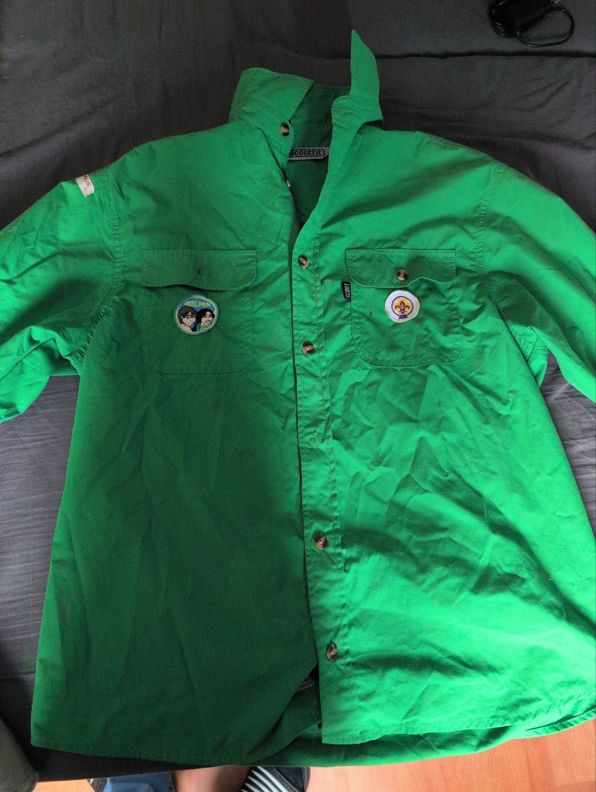 Scoutfit Scouting St. Odulphus Oirschot Maat 176, Scoutfit, Ophalen, Gedragen