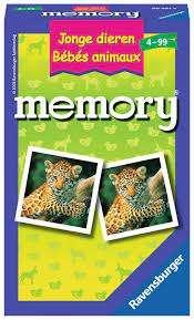 Ravensburger: Jonge Dieren Memo Pocketspel, ., Nieuw, Ophalen of Verzenden, .