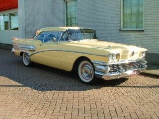 1958 Buick Special, Automaat, Zwart, Geel, 355 pk