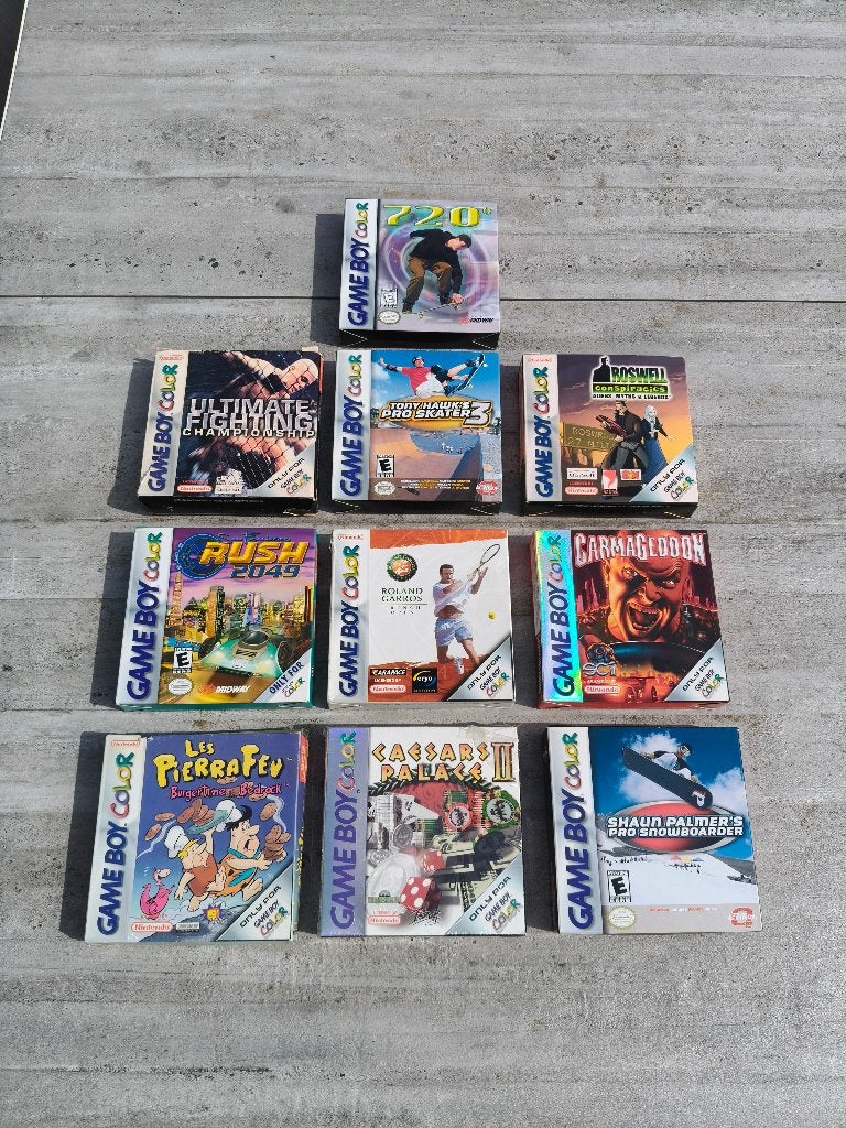 10 nieuwe Nintendo Gameboy Color spellen / Game Boy Color, 1 speler, Nieuw, Ophalen of Verzenden, Vanaf 3 jaar