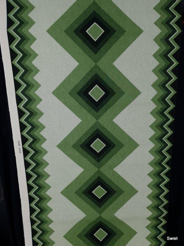 13248 Originele vintage retro stof stoffen gordijnstof Swiet, Overige kleuren, 120 cm of meer, Ophalen of Verzenden, Linnen