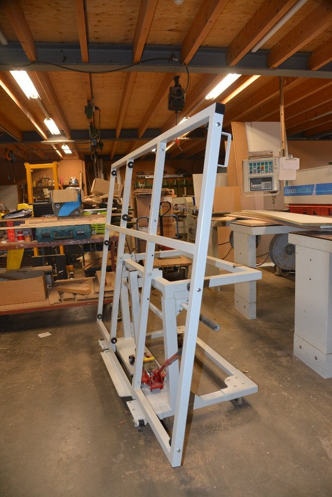 Rehnen platenkar kantelbaar, Doe-het-zelf en Verbouw, 100 liter of meer, Ophalen, Zo goed als nieuw, Transportkar