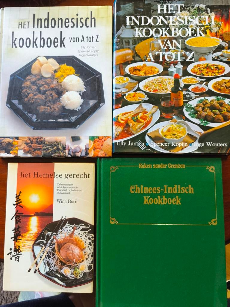 Indonesisch en Chinees-Indisch Kookboek, Gelezen, Hoofdgerechten, Azië en Oosters, Ophalen of Verzenden