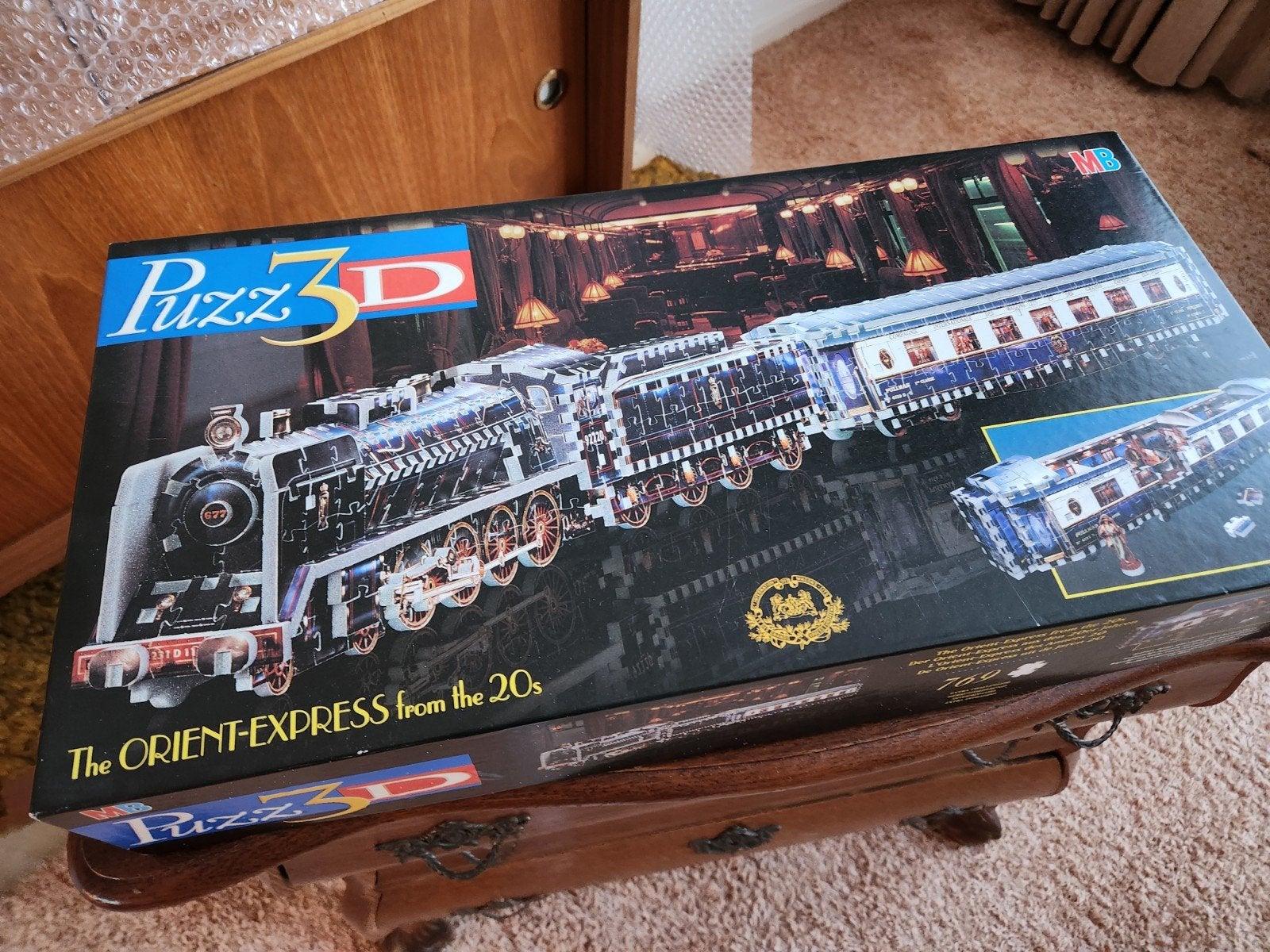 3d puzzel Orient Express, Ophalen of Verzenden, 500 t/m 1500 stukjes, Zo goed als nieuw, Rubik's of 3D-puzzel