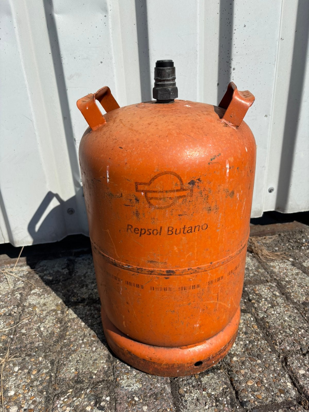 Spaanse Gasfles, Caravans en Kamperen, Ophalen, Gebruikt