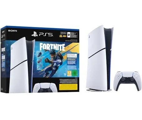 PS5 Console 825GB Digital Ed White Fortnite Flowering Chaos