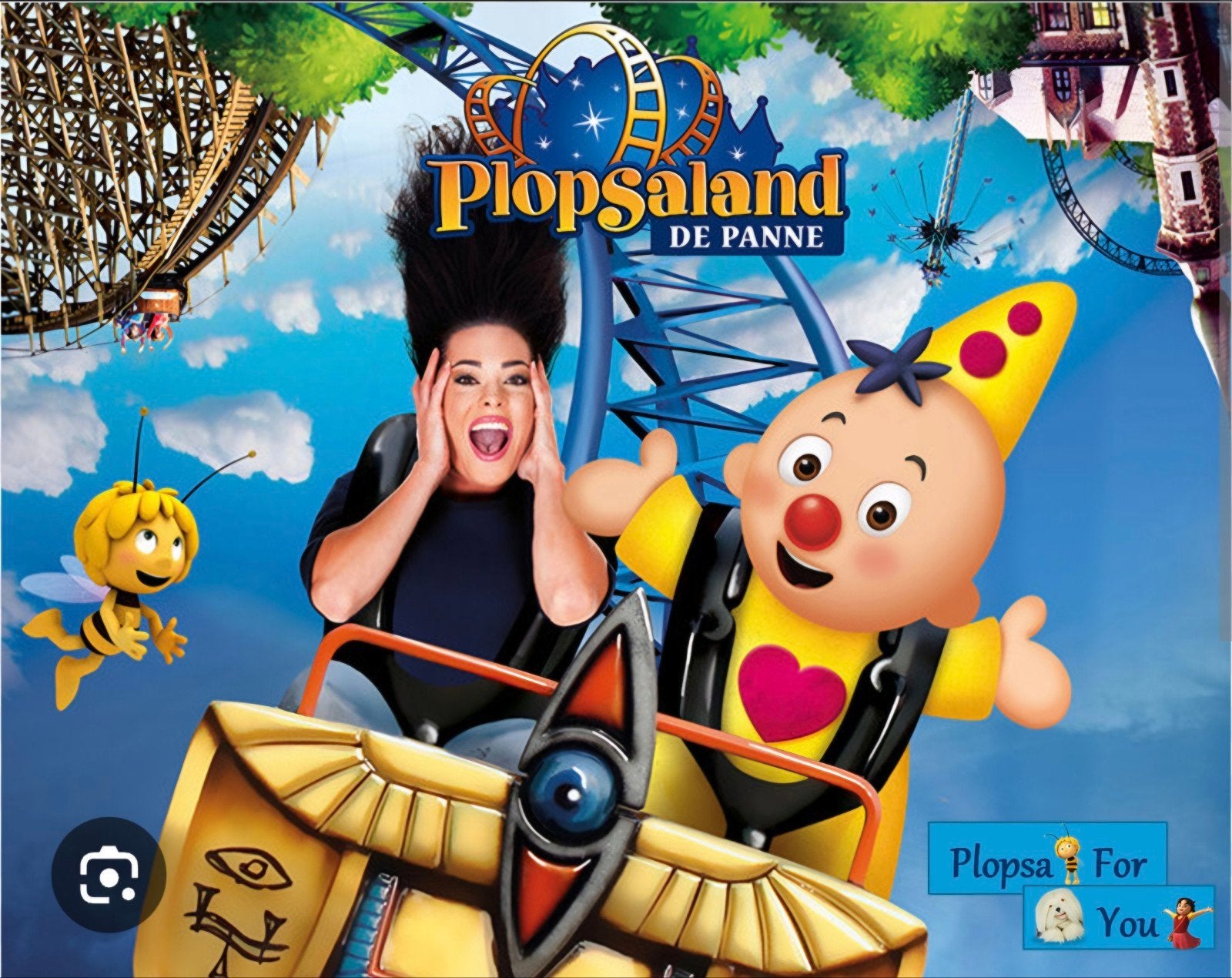 plopsaland de panne, Tickets en Kaartjes, Eén persoon, Ticket of Toegangskaart