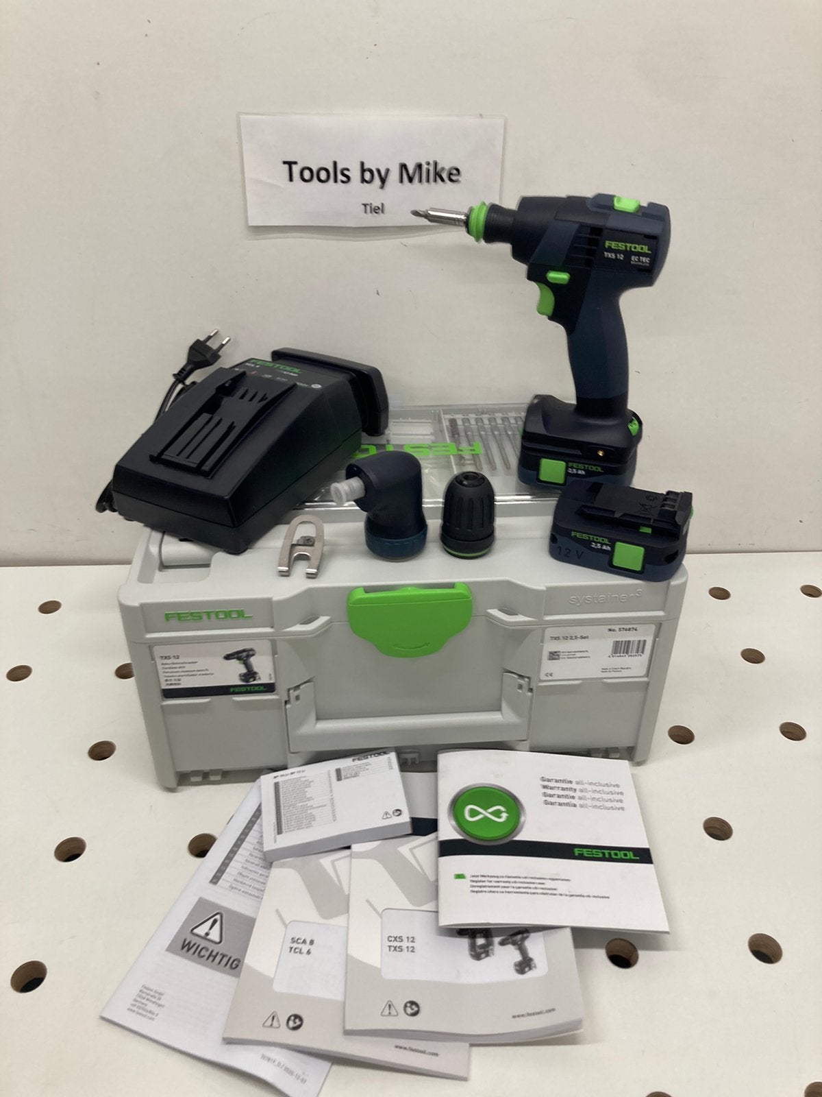 Nieuwe festool txs12 2,5 set incl. Garantie, Ophalen, Nieuw, Boormachine