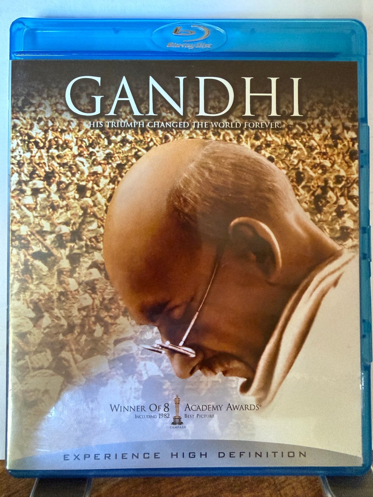 Gandhi Blu-ray - Drama/Academy Awards, Ophalen of Verzenden, Zo goed als nieuw, Drama