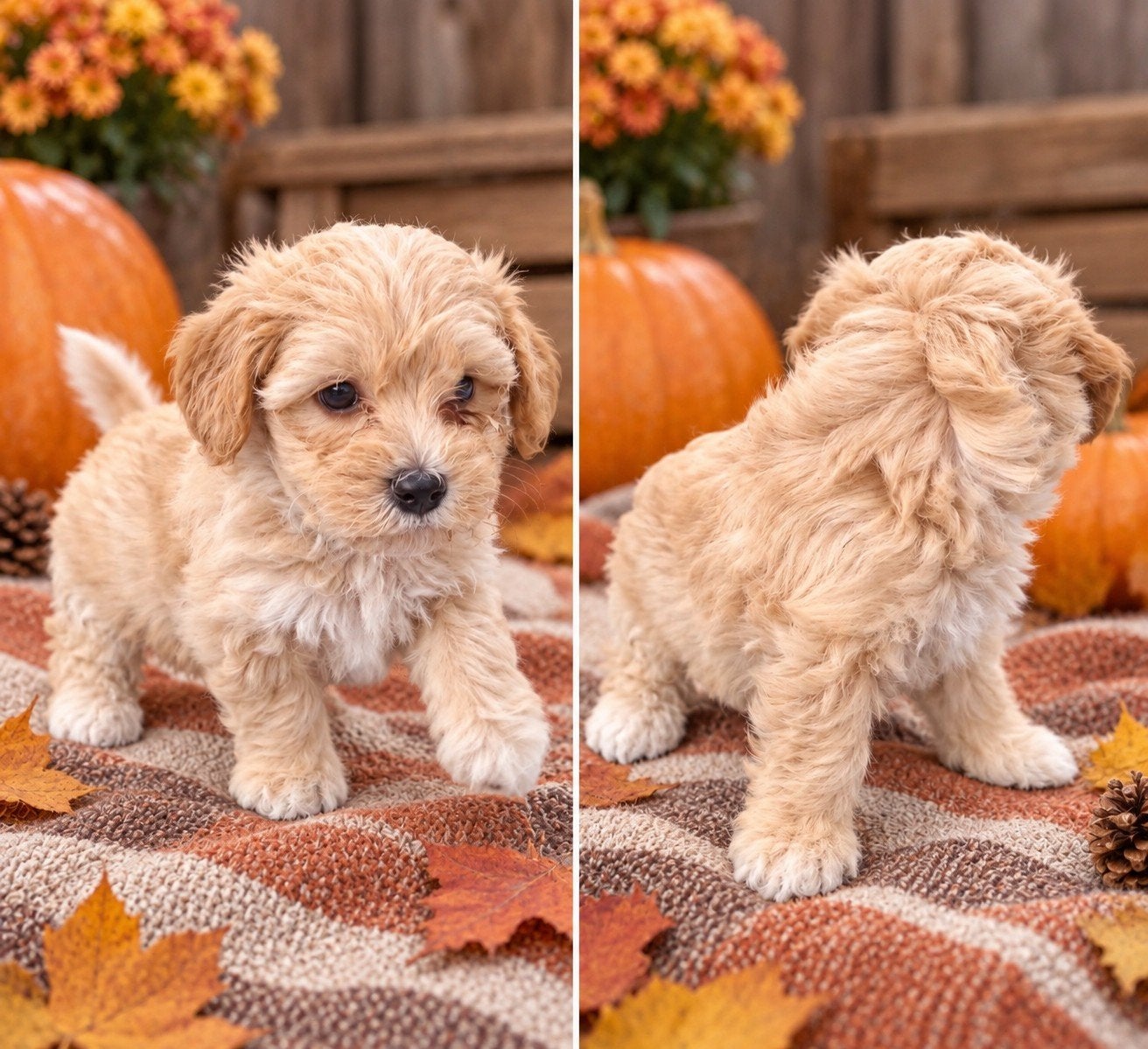 prachtige Maltipoo pups laatste reutje, Dieren en Toebehoren, Overige rassen, CDV (hondenziekte), 8 tot 15 weken, Meerdere