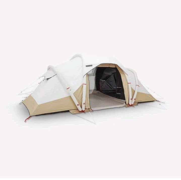 Decathlon Opblaasbare Tunneltent 4 Personen - Air Seconds, Caravans en Kamperen, Ophalen, Nieuw