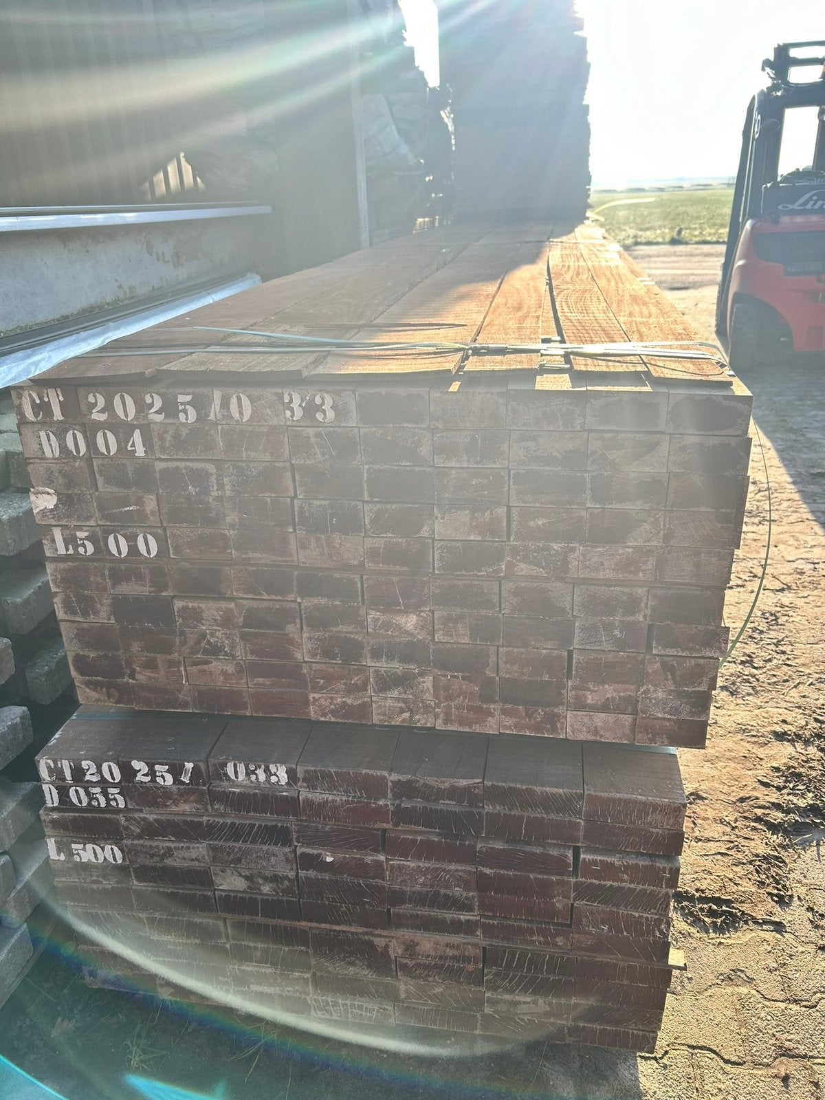 Azobe 50x100 mm 250 cm special prijs!, Nieuw, Ophalen of Verzenden, Hardhout, 250 cm of meer
