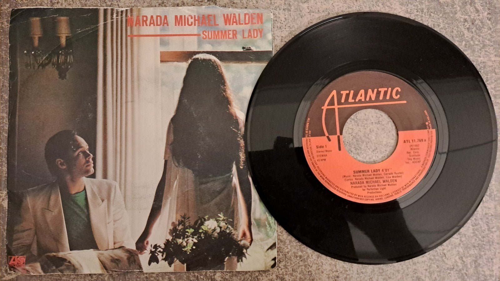 Narada Michael walden  - summer lady, Gebruikt, Overige formaten, Pop, Fotohoes