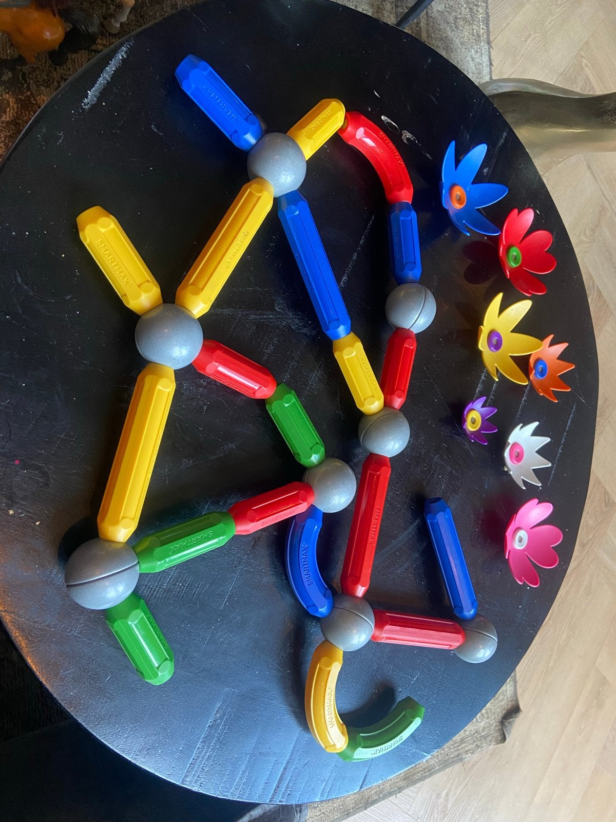 SmartMax magnetisch constructiespeelgoed met bloemen, Ophalen of Verzenden, Zo goed als nieuw