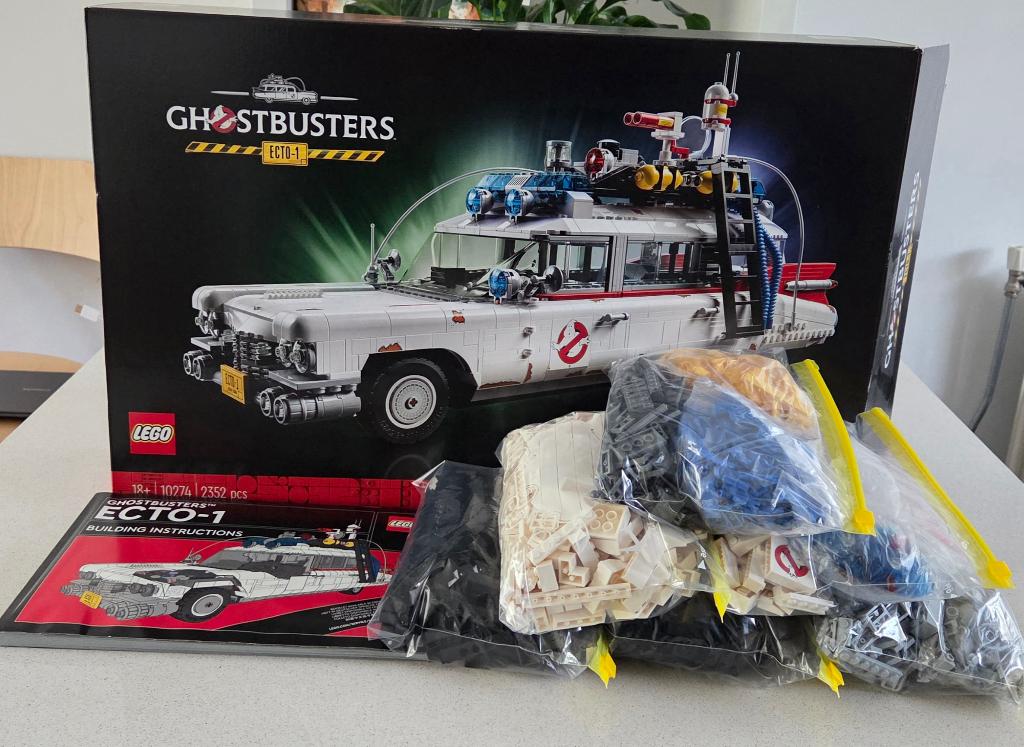 Lego Icons Ghostbusters ECTO-1 (10274), Compleet, Lego, Ophalen of Verzenden, Zo goed als nieuw