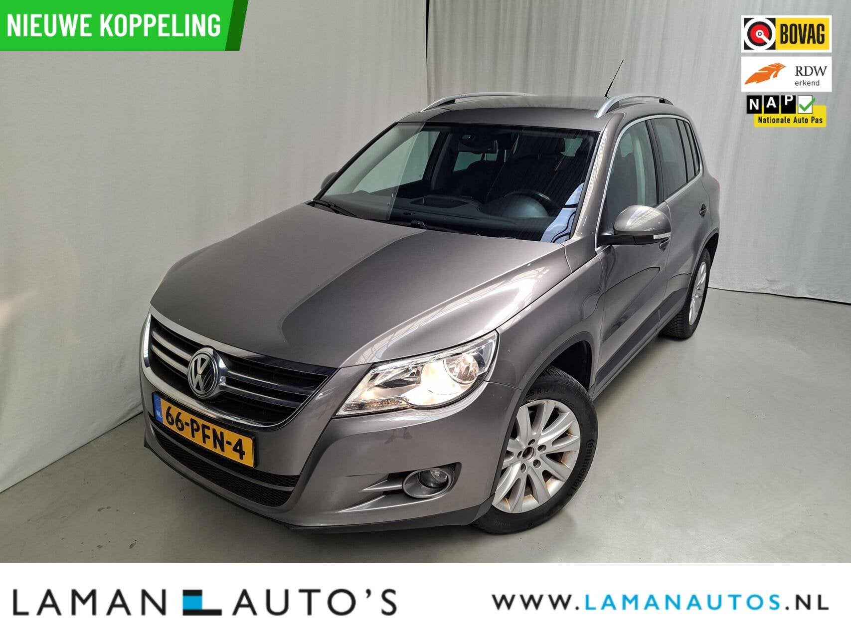 Volkswagen Tiguan 1.4 TSI 150pk Sport&Style | Nieuwe Koppeli, Auto's, Voorwielaandrijving, Zwart, 4 cilinders, 150 pk