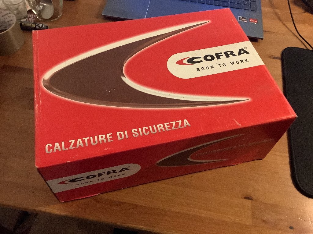 Cofra laveran werkschoenen S1p src. Maat 41, nieuw, Zwart, Nieuw, Ophalen of Verzenden, Werkschoenen