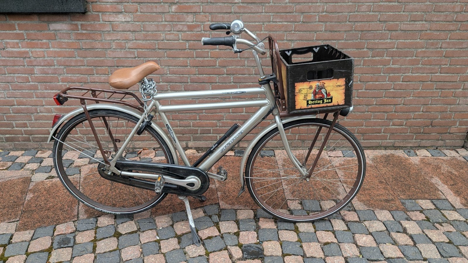 Sparta Heren transportfiets., Ophalen, Terugtraprem, Sparta, Versnellingen