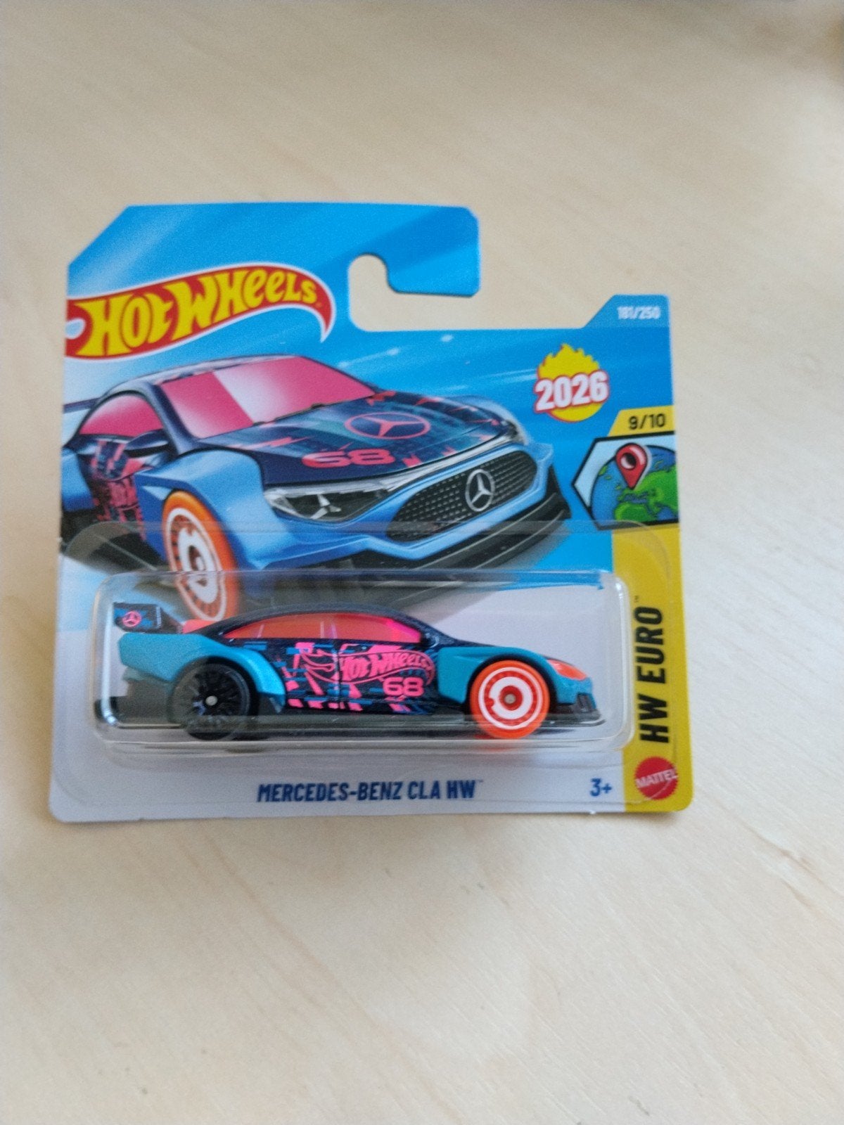 Hotwheels Mercedes Benz CLA HW hot wheels, Ophalen of Verzenden, Nieuw, Auto