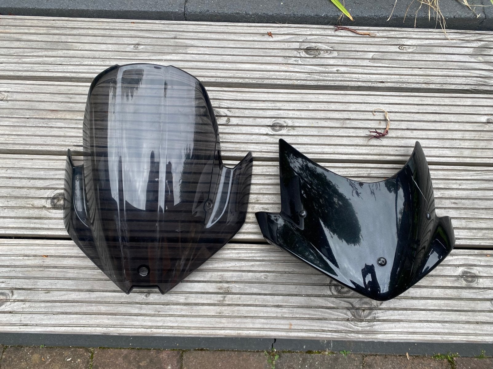 Triumph Flyscreen en ruitje voor flyscreen, Motoren, Ophalen