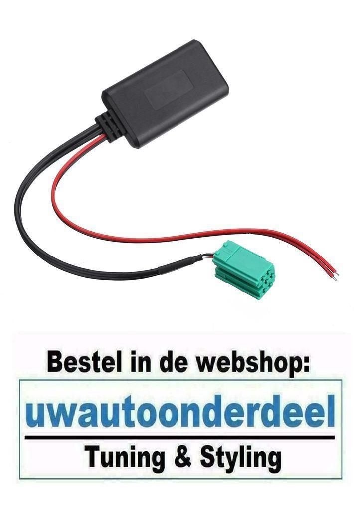 Voor Renault Bluetooth Muziek Aux Adapter 6 pin Twingo, A.parts@hotmail.nl, Trasmolenlaan 12 3447 GZ Woerden, Verzenden, Nieuw