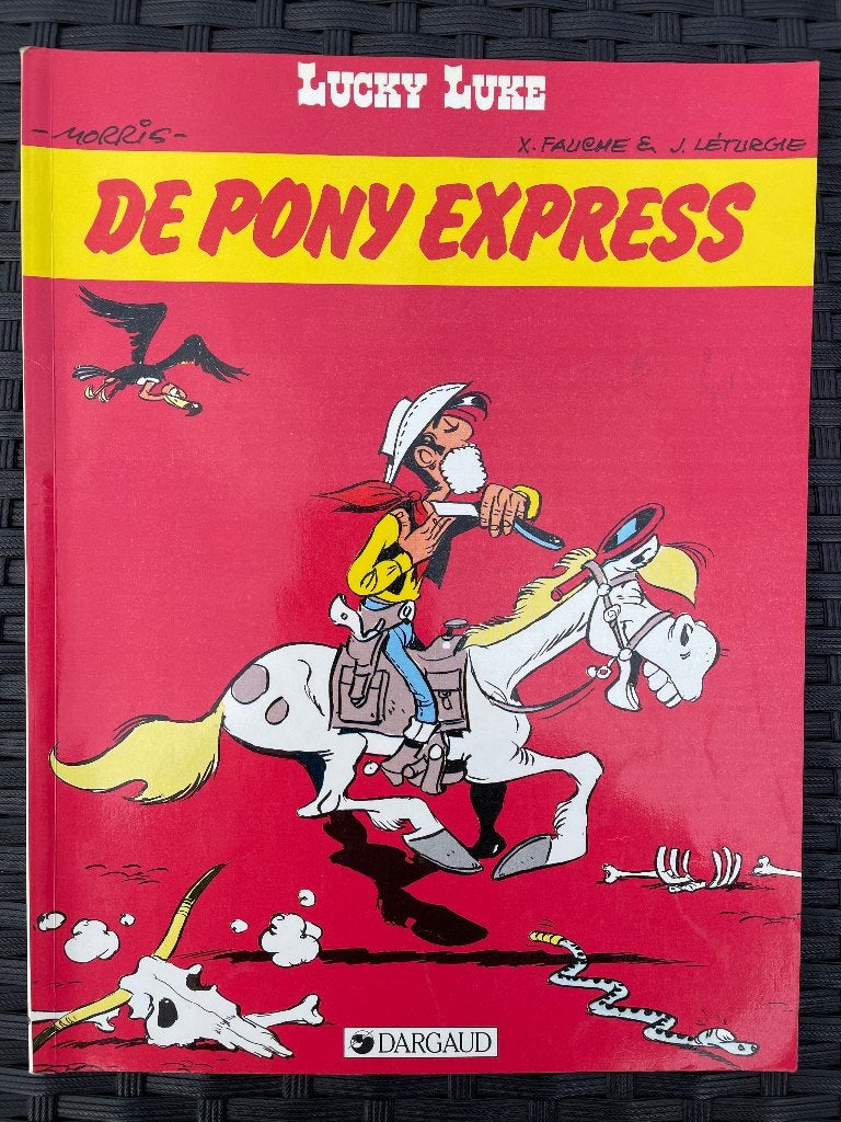 diverse delen Lucky Luke uitgeverij Dargaud, Boeken, Stripboeken, Meerdere stripboeken, Ophalen of Verzenden, Gelezen