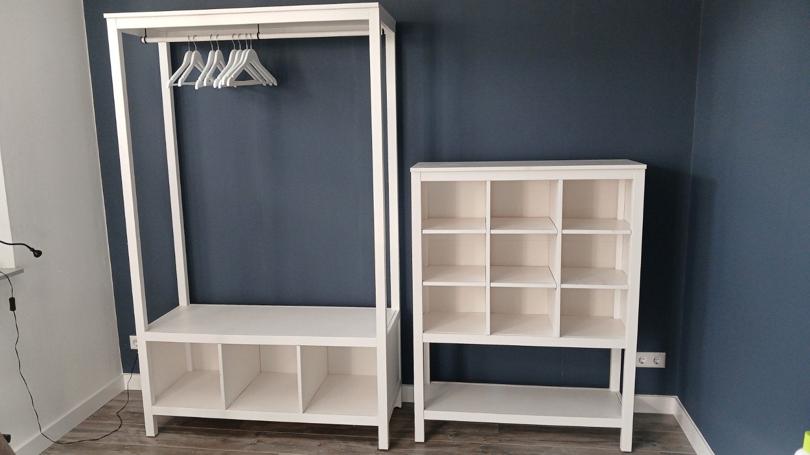 Twee nette Ikea kledingkasten, liefst samen te koop, Ophalen, 100 tot 150 cm, 200 cm of meer, Met plank(en)
