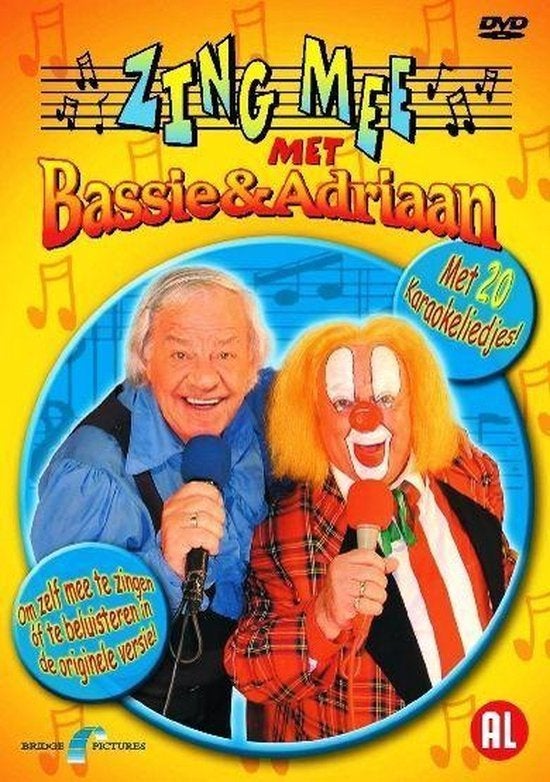 Bassie en Adriaan Zing Mee DVD - Nieuw in verpakking
