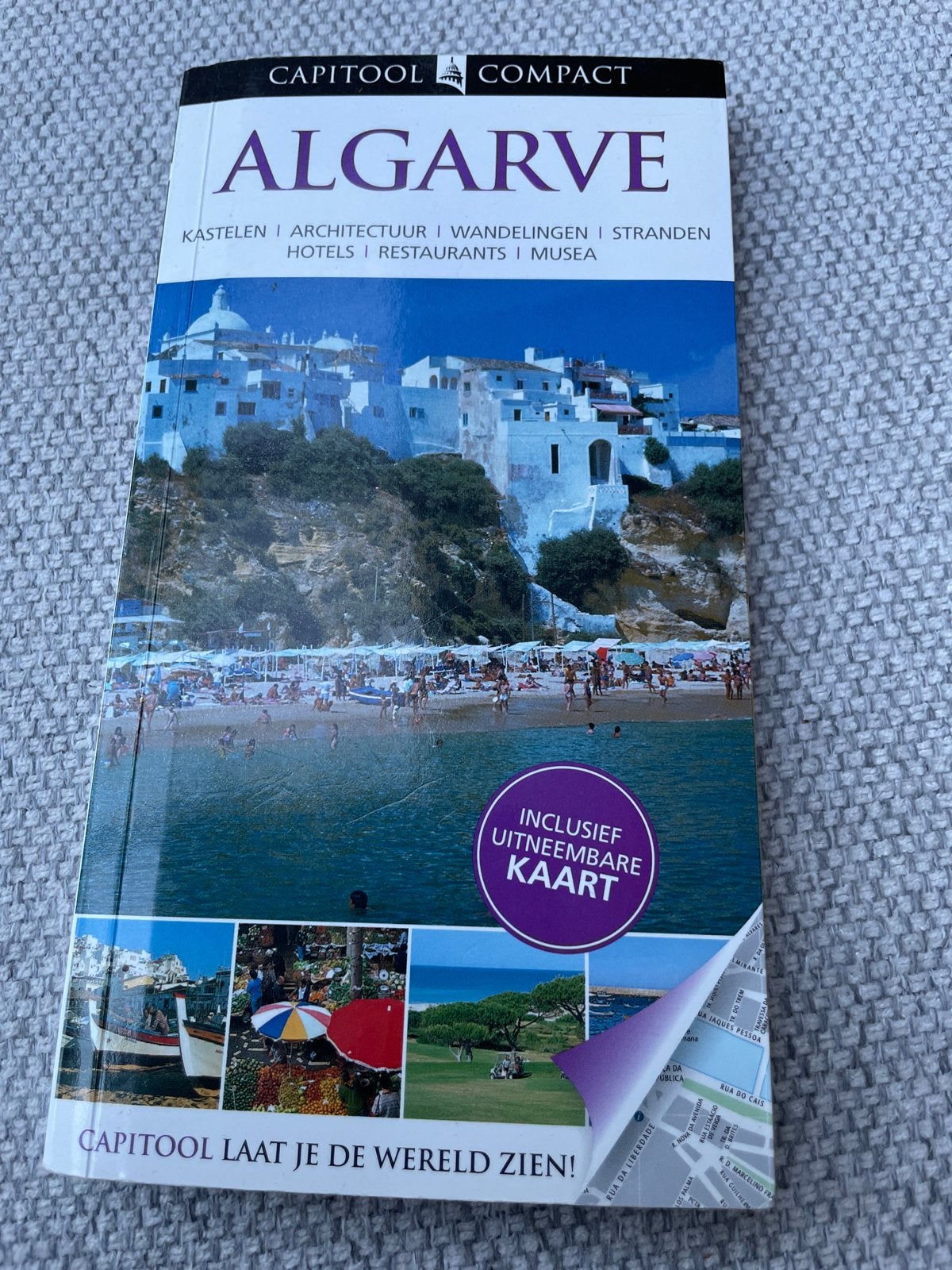 Capitool Compact Algarve Reisgids met uitneembare kaart, Capitool, Europa, Ophalen of Verzenden, Zo goed als nieuw